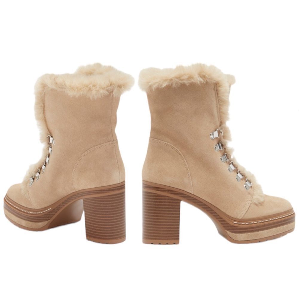 Steve Madden Women’s Scoops Faux Fur Platform Booties in the Size 9.5M - Picture 3 of 16